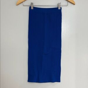 BCBGeneration Vibrant Blue Pencil Skirt